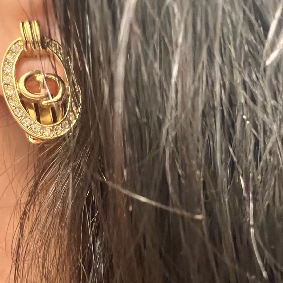 AUTHENTIC Christian Dior earrings - Picture 2 of 7